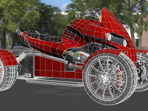 atv motorcycle Modelo 3D