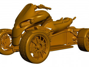 atv motorcycle Modelo 3D