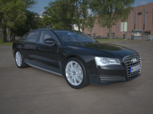 audi a8 Modelo 3D