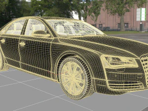 audi a8 3D Model