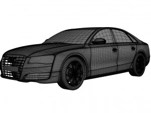 audi a8 3D Model