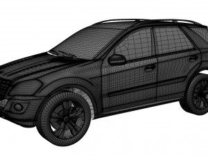 mercedes ml500 Modelo 3D