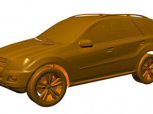 mercedes ml500 Modelo 3D