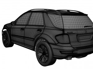 mercedes ml500 Modelo 3D