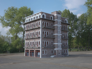 building 02 3D Model