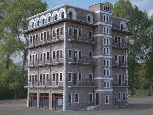 building 02 3D Model