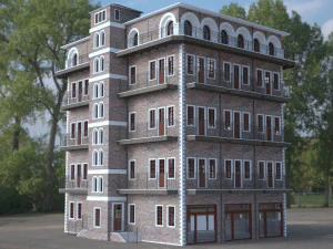 building 02 3D Model