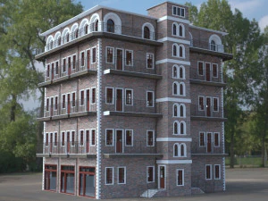 building 02 3D Model