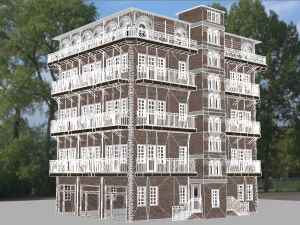 building 02 3D Model