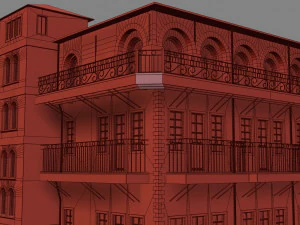 building 02 3D Model