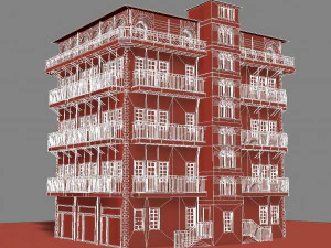 building 02 3D Model