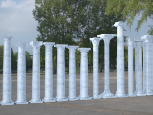 Column 3D 모델