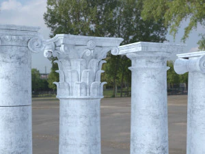 Column 3D Model