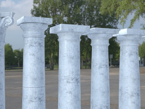 Column 3D 모델