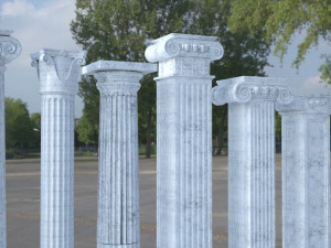 Column 3D 모델