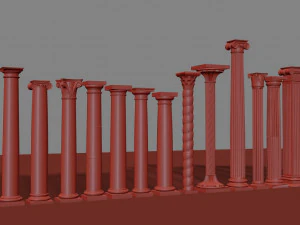 Column 3D Model