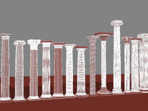 Column 3D 모델