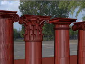 Column 3D 모델