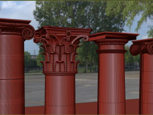 Column 3D Model