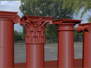 Column 3D Model