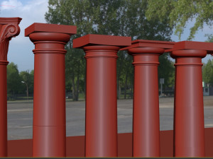 Column 3D 모델