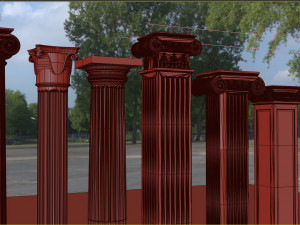 Column 3D 모델