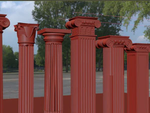 Column 3D Model
