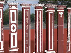 Столбец 3D Модель