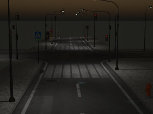 road and pavement 3D Model