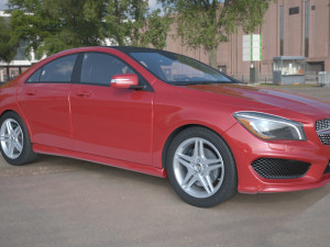 mercedes benz cla 2014 3D Модель
