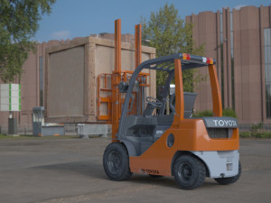 toyota forklift Modelo 3D