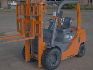 toyota forklift Modelo 3D
