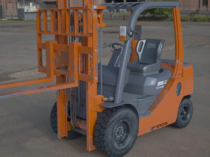 toyota forklift 3D Model