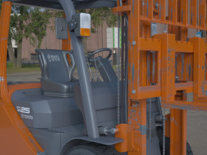 toyota forklift Modelo 3D