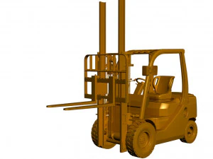 toyota forklift 3D Model