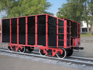 steam train 3D Model