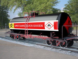 steam train 3D Model