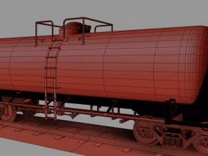 steam train 3D Model