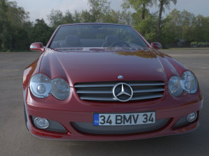 mercedes sl 500 3D Model
