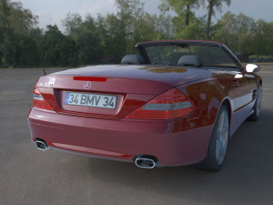 mercedes sl 500 3D Model