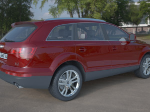audi q7 3D मॉडल