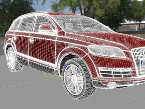 audi q7 3D मॉडल