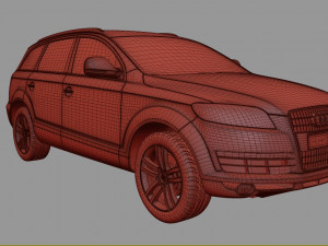 audi q7 3D मॉडल