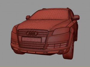 audi q7 3D मॉडल