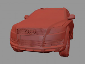 audi q7 3D मॉडल