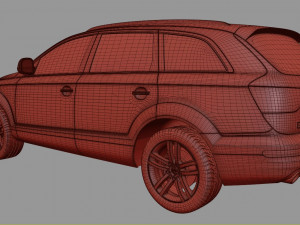 audi q7 3D मॉडल