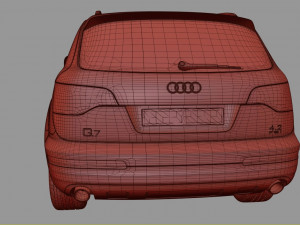 audi q7 3D मॉडल