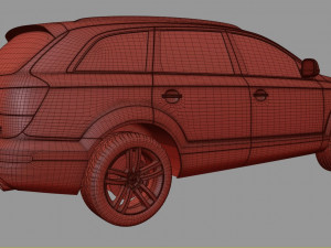 audi q7 3D मॉडल