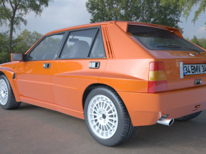 lancia delta hf 3D Model