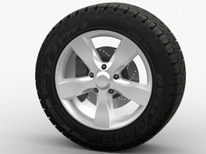 wheel Model 3D